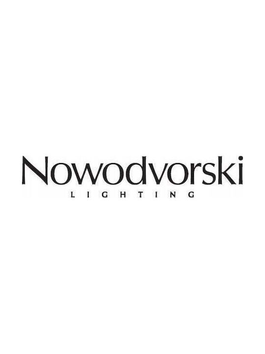 Nowodvorski Keal Μοντέρνο Φωτιστικό Τοίχου με Ντουί G9 Χρυσό 23.5εκ.