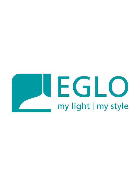 Eglo Modern Lamp Bathroom with Integrated LED Silver