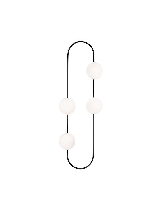Opviq Lamp Wall Black 40cm