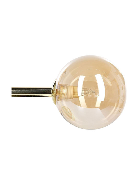 Beliani Leuchte Wand Gold