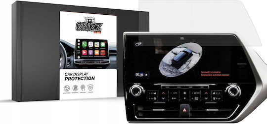 GrizzGlass Matte Screen Protector for Toyota Highlander for MG TD