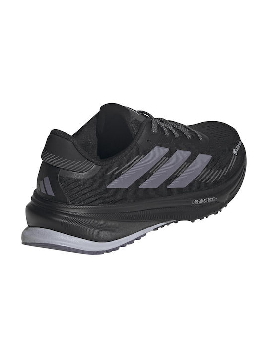 Supernova Rise Women's Running Sport Shoes Black Waterproof With Gore-Tex Membrane
