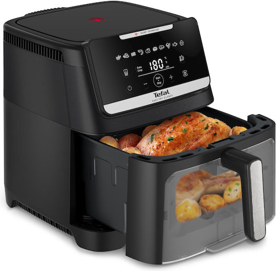 Tefal Easy Fry Silence Air Fryer 7lt Μαύρο