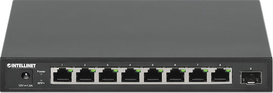 Intellinet 562096 L2 Switch mit 8 Ports Ethernet und 1 SFP Port