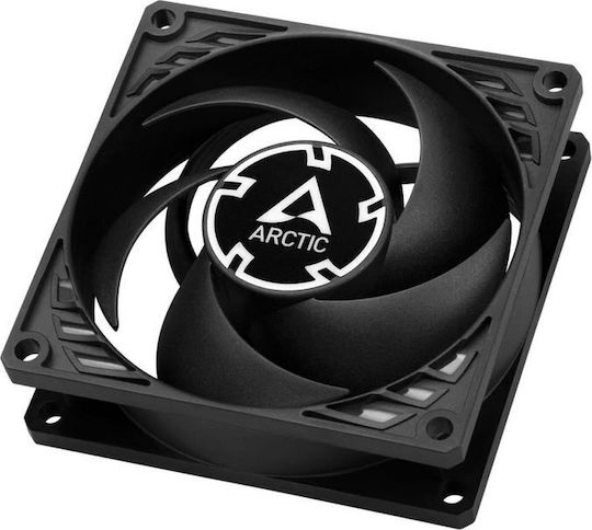 Arctic P8 Slim PWM PST Вентилатор за кутия 80mm 3000rpm Без светодиодно осветление и Свързване 4-изводна