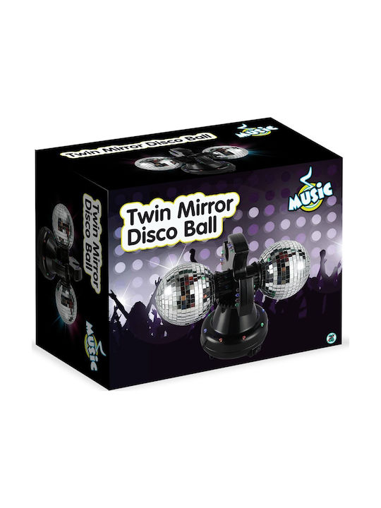 Amo toys Twin Mirror Ball Lamp Lustră Decorativă Lumină de petrecere Negru