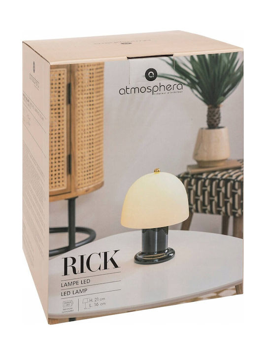 Atmosphera Decorative Lamp Mushroom Black