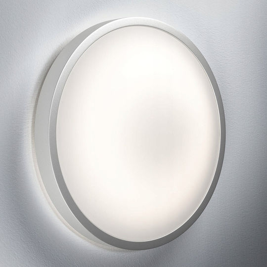 Ledvance Orbis Deckenleuchte 31cm Silber mit Integrierter LED und Fernbedienung