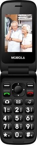 Mobiola MB610 Dual SIM Κινητό με Μεγάλα Κουμπιά (Αγγλικό Μενού) Μαύρο