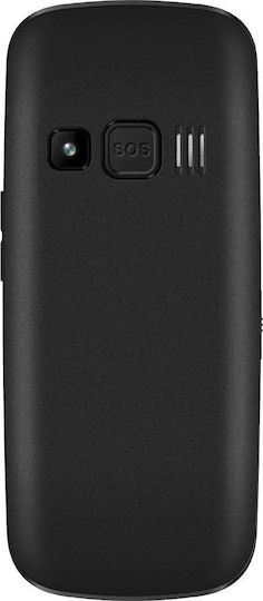Evolveo Easyphone EP-550 Single SIM Κινητό με Μεγάλα Κουμπιά Μαύρο