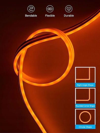 Vention Wasserfeste Smart LED-Streifen Wi-Fi RGB Licht 2m Neon-Flex