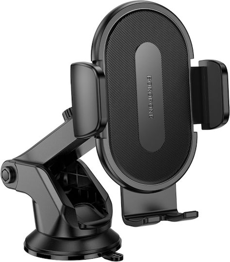 Borofone Car Mobile Mount 4.5" - 7" with Adjustable Hooks Black