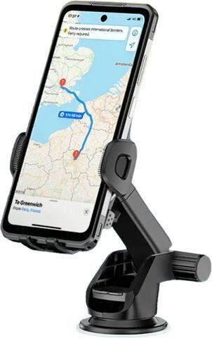 Ulefone Armor Mount Βάση Κινητού Αυτοκινήτου με Ρυθμιζόμενα Άγκιστρα Μαύρη