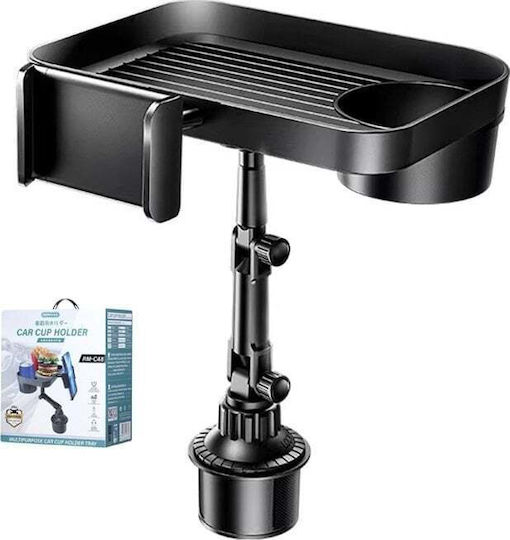 Remax Car Mobile Mount with Magnet and Wireless Charging Black