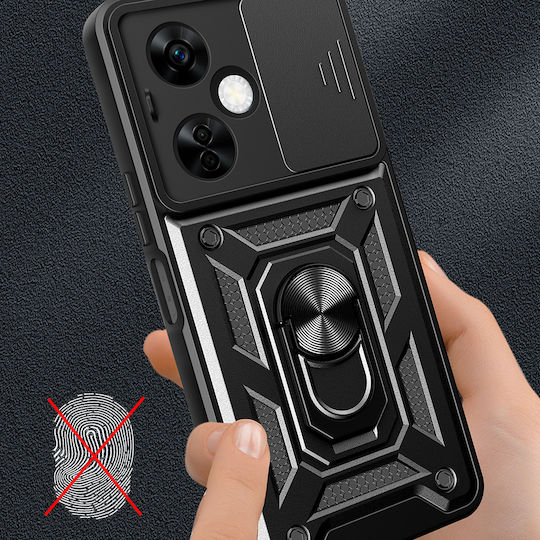 Techsuit Camshield Back Cover Πλαστικό / Σιλικόνης Ροζ Χρυσό (OnePlus Nord CE 4 Lite)