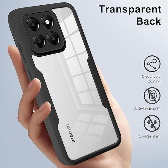 Techsuit ColorVerse 360 Vollschutz Silikon Handyhüllen Set mit gehärtetem Glas Blau (Xiaomi 14)