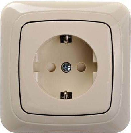 Liregus Power Socket Beige 1pcs IKL_16-014-01_A