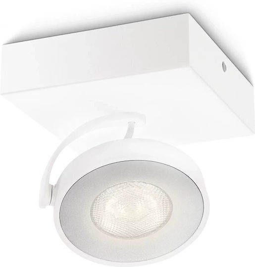 Philips 53170/31/16 Single LED Warm White Spot in White Color
