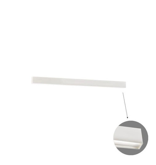 Viokef LED Γραμμικό Φωτιστικό Τοίχου 22W Φυσικό Λευκό 86εκ.
