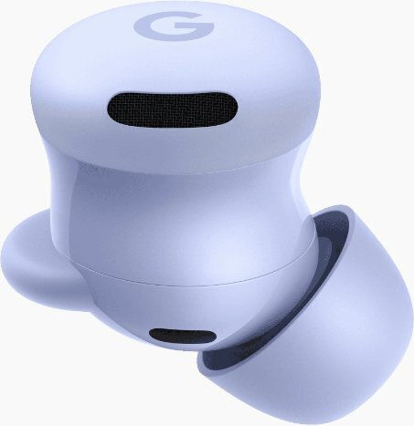Google Pixel Buds 2a Bluetooth хендсфри Слушалки с Устойчивост на Пот и Кутийка за Зареждане Iris