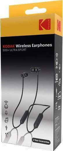 Kodak 500+ Ultra In-ear Bluetooth Handsfree Earphones with Sweat Resistance Multicolour