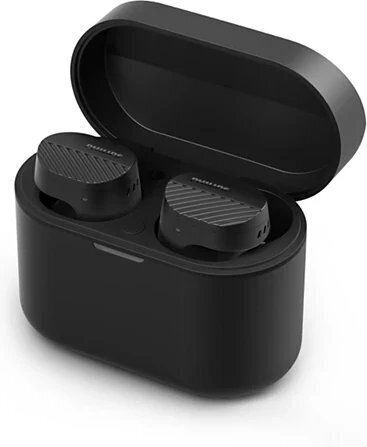 Philips 5000 Series In-ear Bluetooth Handsfree Ακουστικά με Αντοχή στον Ιδρώτα και Θήκη Φόρτισης Μαύρα