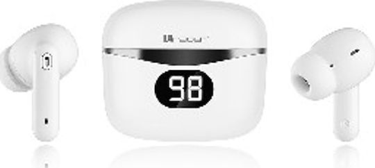 Tracer T5 In ear Bluetooth хендсфри Слушалки с Кутийка за Зареждане Бял