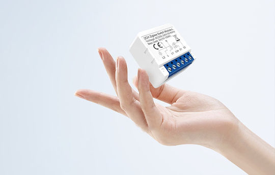 Avatto LZWSM16-W1 Smart Switch 1 Καναλιού ZigBee (χωρίς Ουδέτερο)