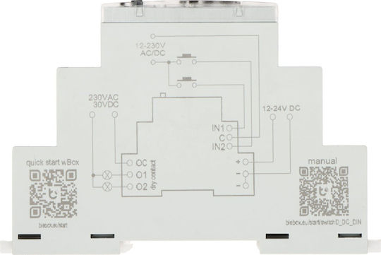 Blebox Μπουτόν Ράγας WiFi 230V