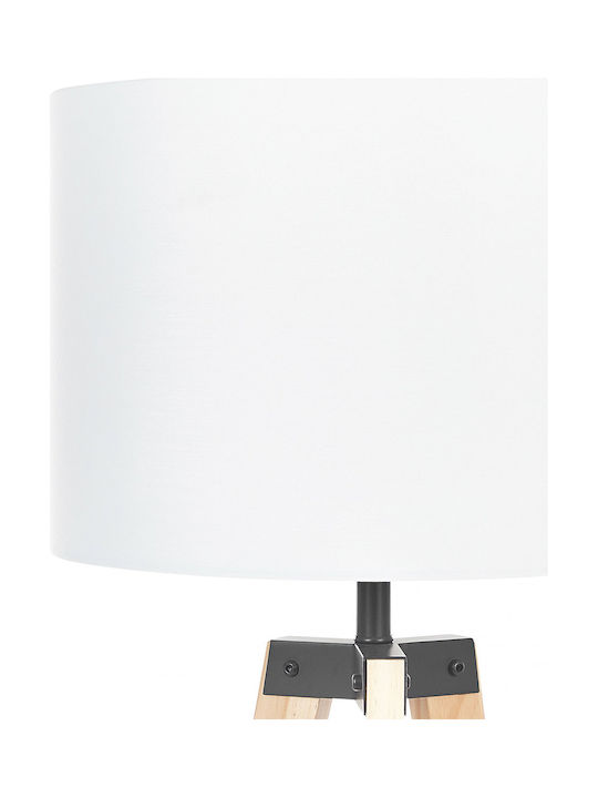Beliani Floor Lamp White