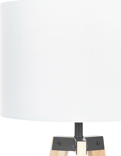 Beliani Floor Lamp White