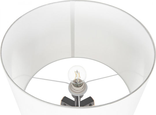 Beliani Floor Lamp White
