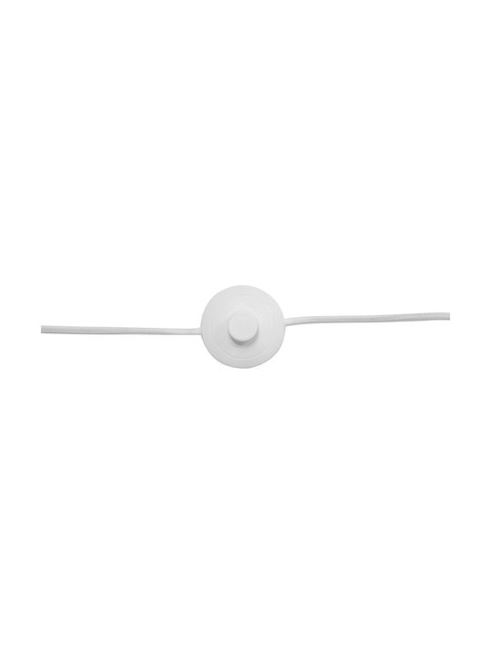 Beliani Floor Lamp White