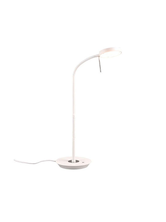 Trio Lighting LED Floor Lamp H57xW46cm. with Natural White Light 1400lm White