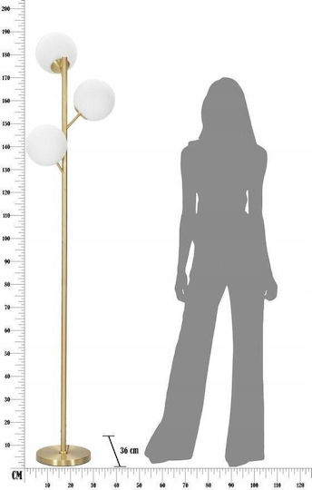 Mauro Ferretti Lampa de podea Î160cm.