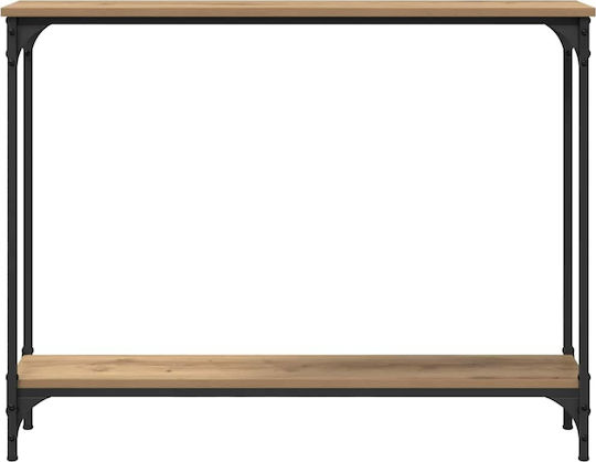 Κονσόλα Ξύλινη Artisan Oak Μ95xΠ22.5xΥ75εκ.