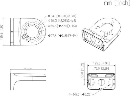 Dahua PFB205W-E Suporturi Sisteme periferice de alarmă