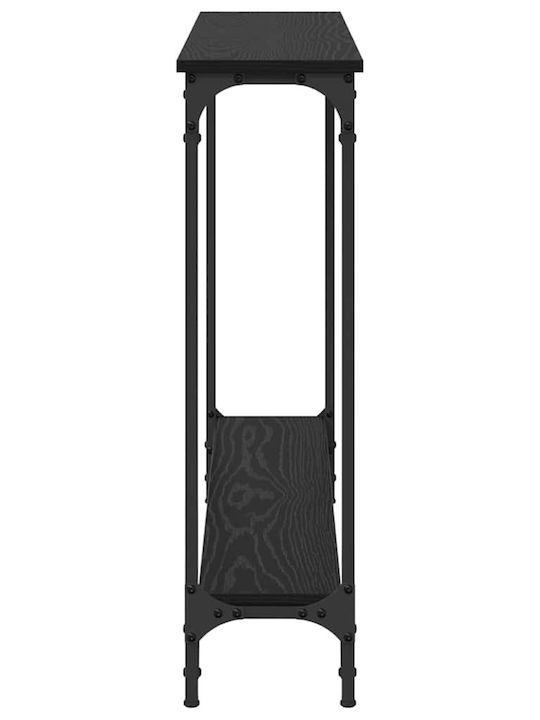 Конзолна маса Дървена Black Beech Д95xШ22.5xВ75cm
