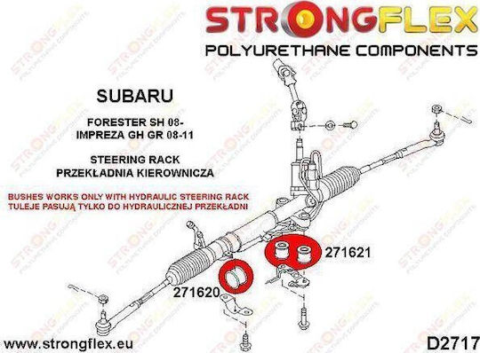 Strongflex Bushes Sport for Subaru Forester 271620A
