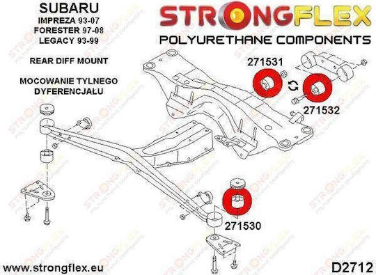 Strongflex Συνεμπλόκ για Subaru Forester 271531B