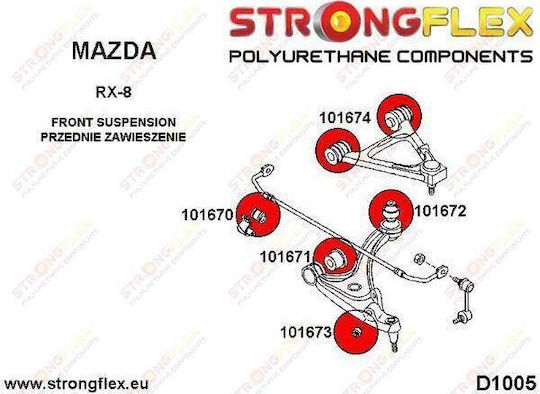 Strongflex Büsche für Mazda RX-8 101674A