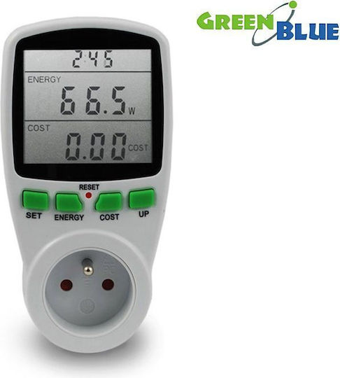 Green Blue Electrical Meter Socket 3.6kW
