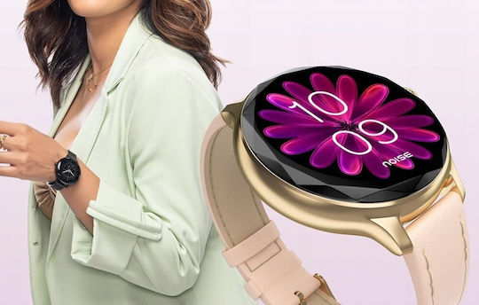 Noise Diva Smartwatch με Παλμογράφο (Ροζ Χρυσό)