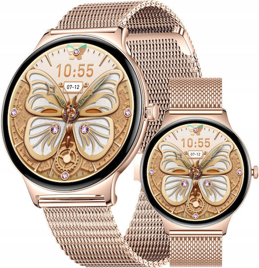 Colmi V89 Stainless Steel Smartwatch (Gold)