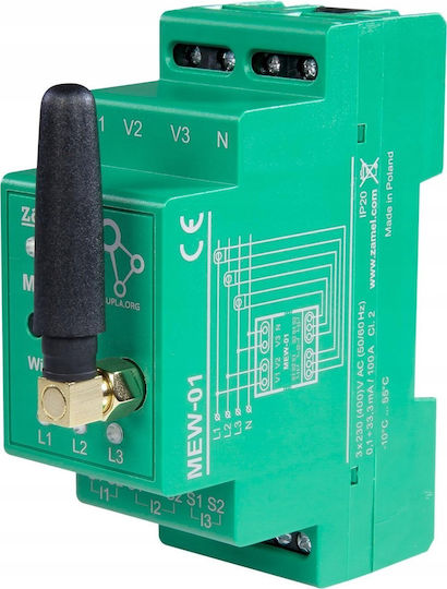 Monitor de Energie Electrică Supla Antenă Externă Wi-fi 3f+n Mew-01/ant