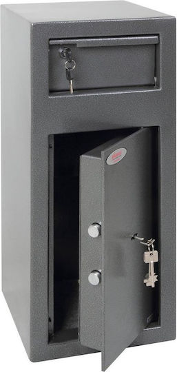 FOINIX Seif cu Cheie cu Dimensiunile L25xW25xH60cm cu Greutatea 17kg SS0992KD