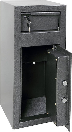 FOINIX Seif cu Cheie cu Dimensiunile L25xW25xH60cm cu Greutatea 17kg SS0992KD