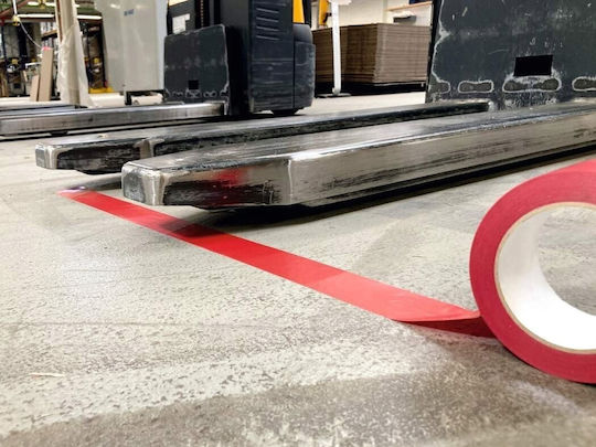 Durable Ταινία Σήμανσης σε Κόκκινο Χρώμα