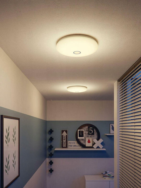 Philips Round Outdoor LED Panel 16W with Warm White Light 32cm