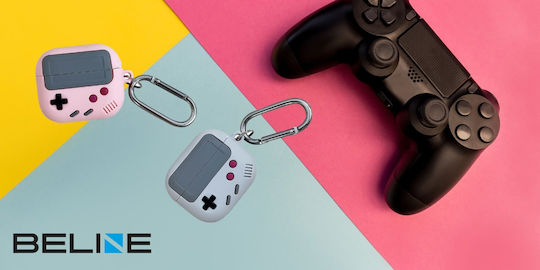 Beline Gamer Cover Θήκη Σιλικόνης σε Ροζ χρώμα για Apple AirPods Pro